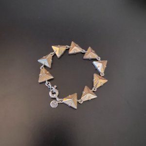 J. Crew Gold Triangle Bracelet
